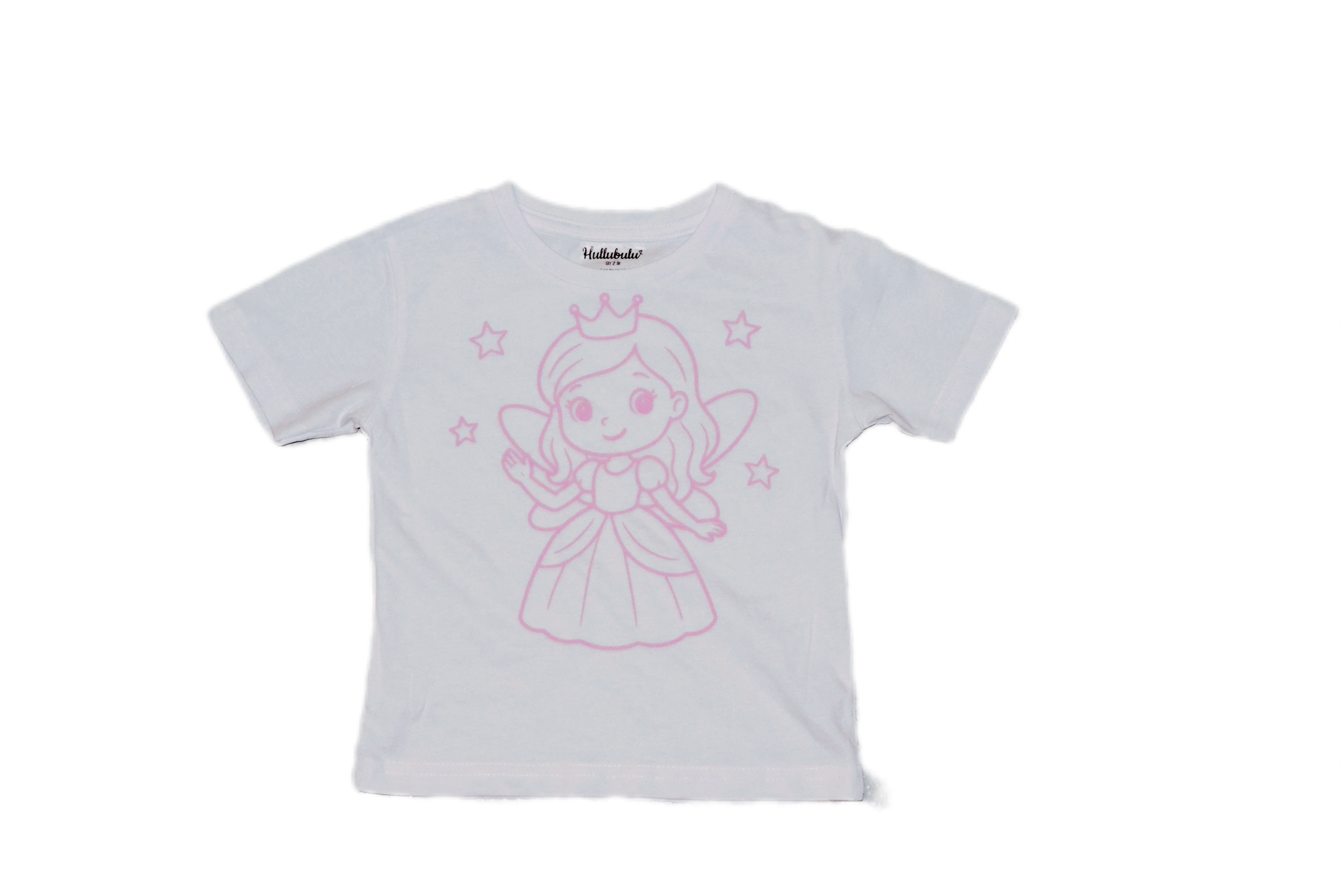 En hvid Farvelæg T-shirt + tusser