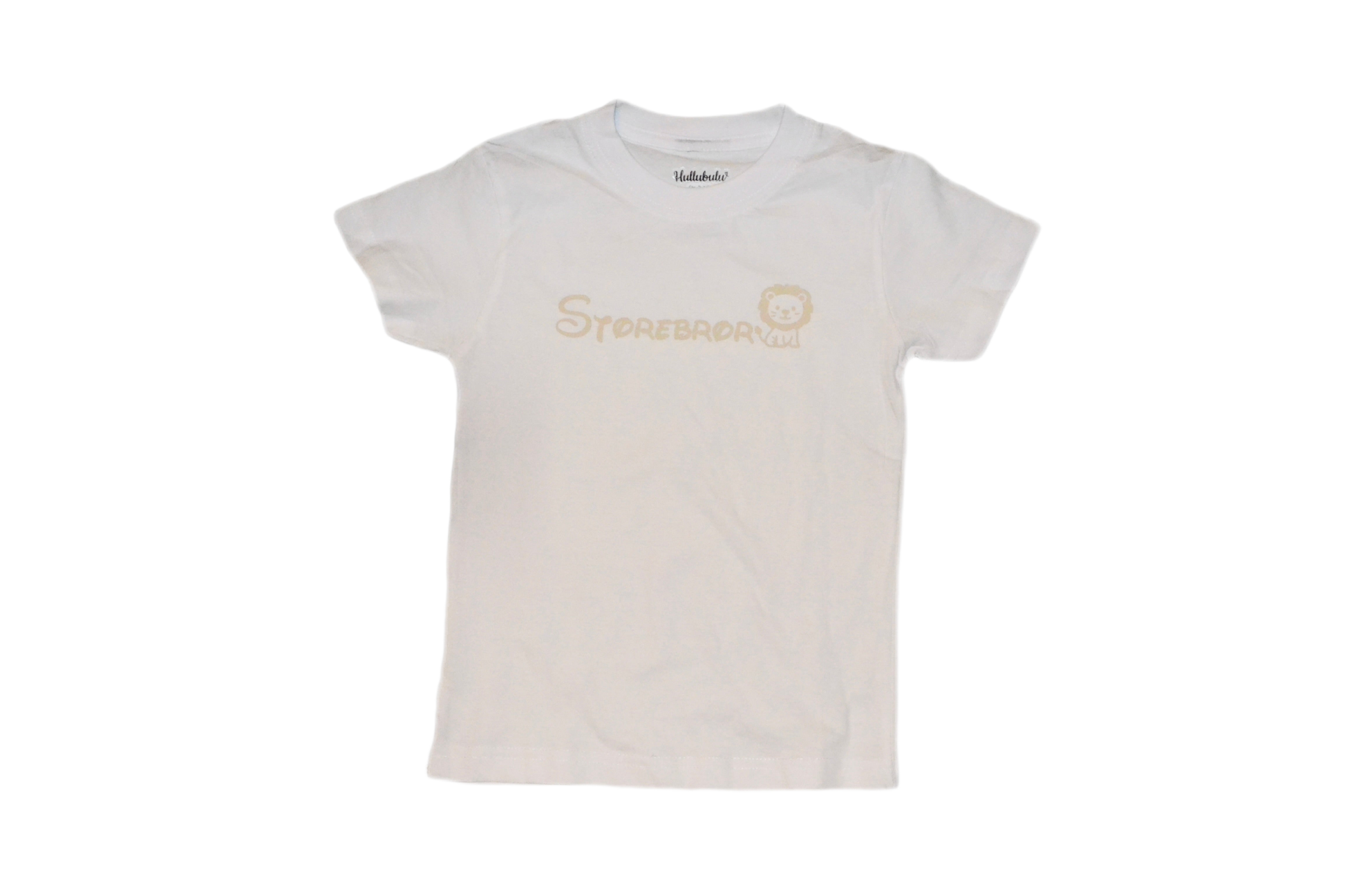 Storesøster el. Storebror hvid t-shirt