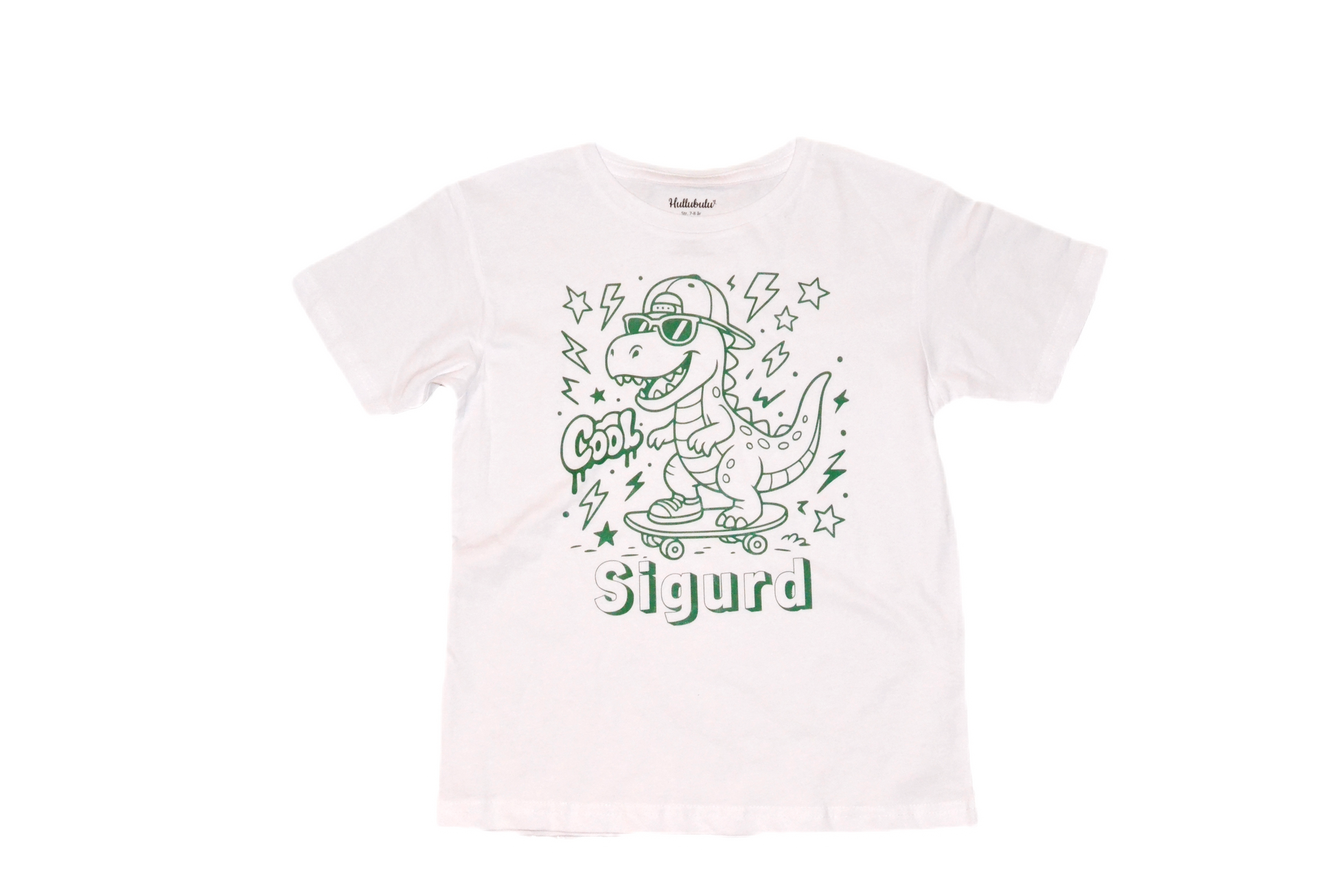 2 stk farvelæg t-shirt med en pakke tusser
