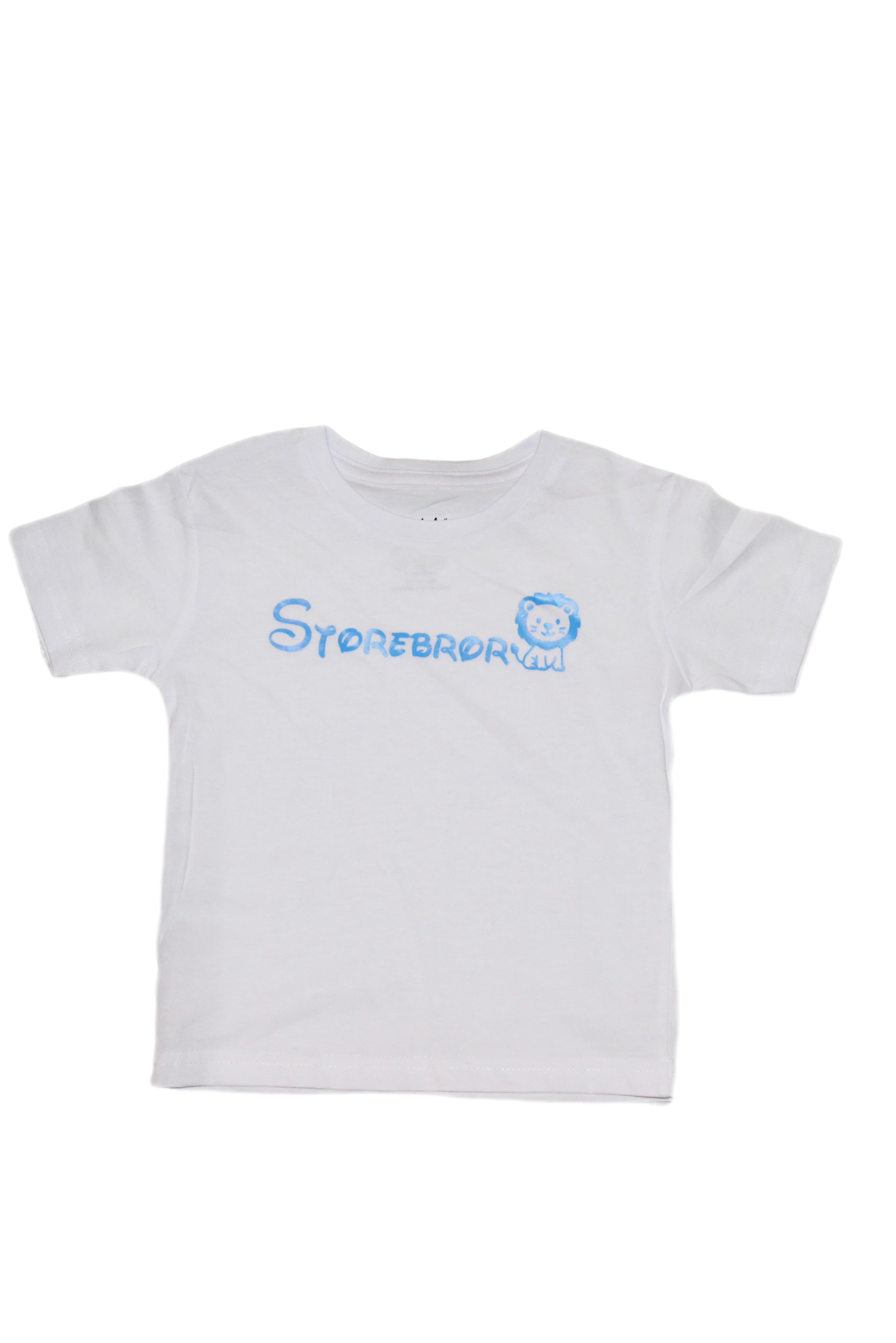 Storesøster el. Storebror hvid t-shirt