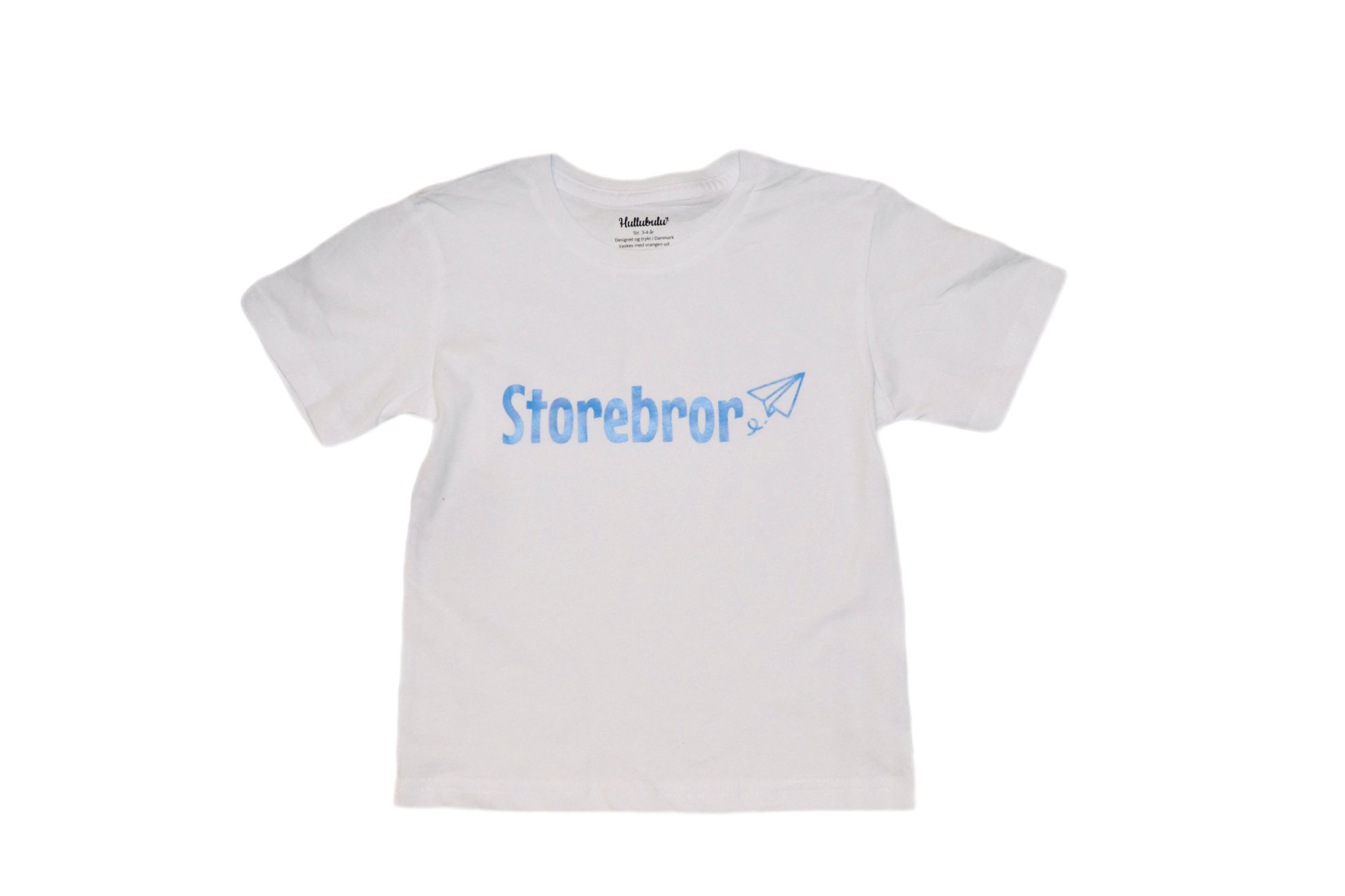 Storesøster el. Storebror hvid t-shirt