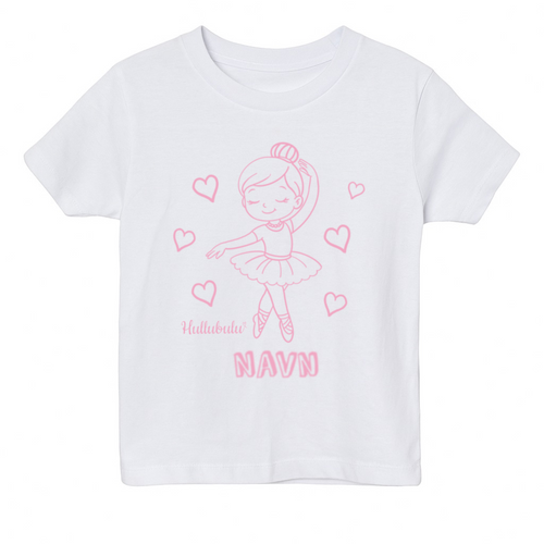 Farvelæg t-shirt - Ballerina (inkl. tusser