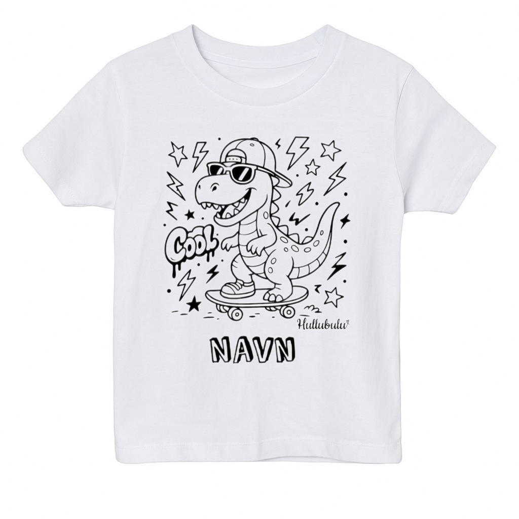 2 stk farvelæg t-shirt med en pakke tusser