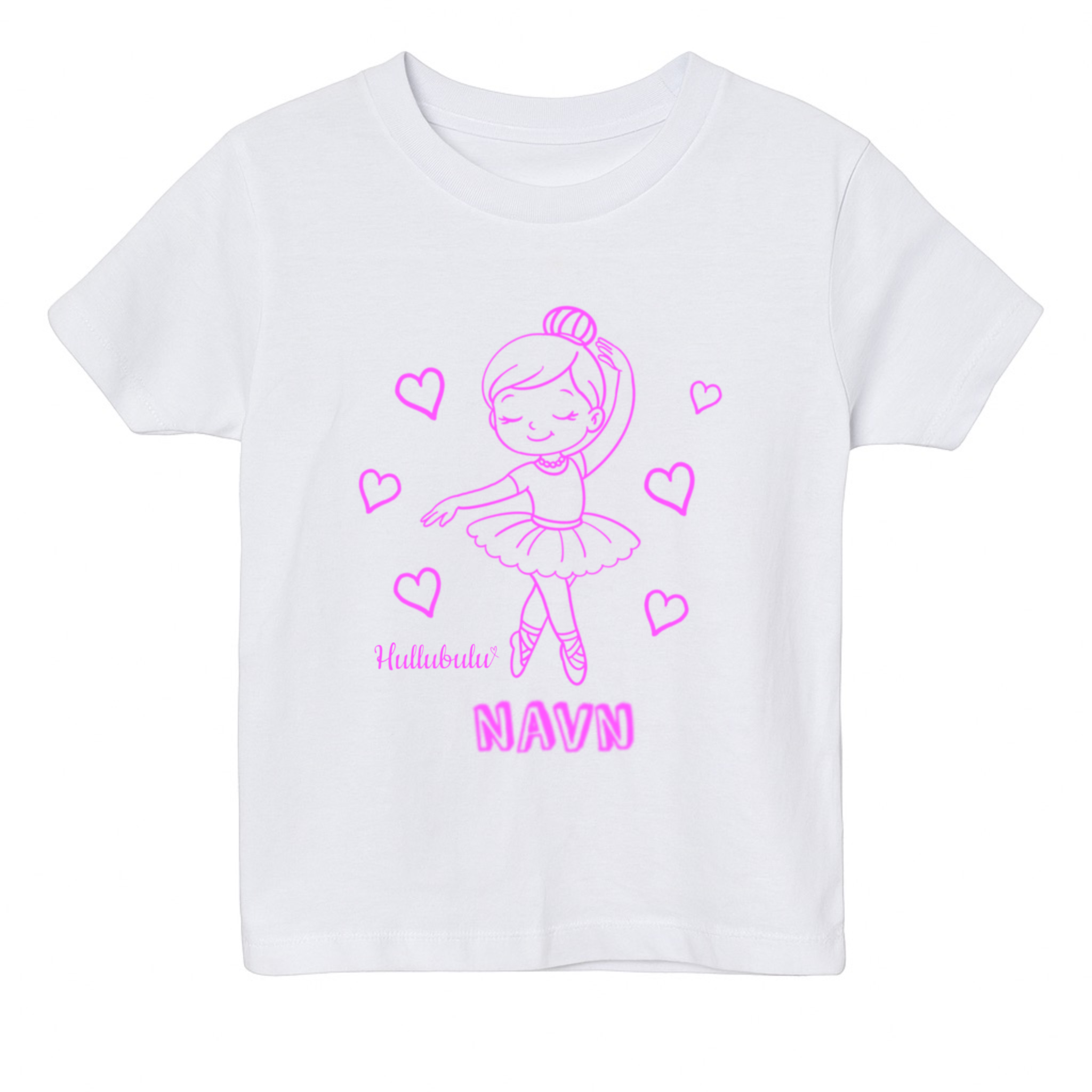 Farvelæg t-shirt - Ballerina (inkl. tusser