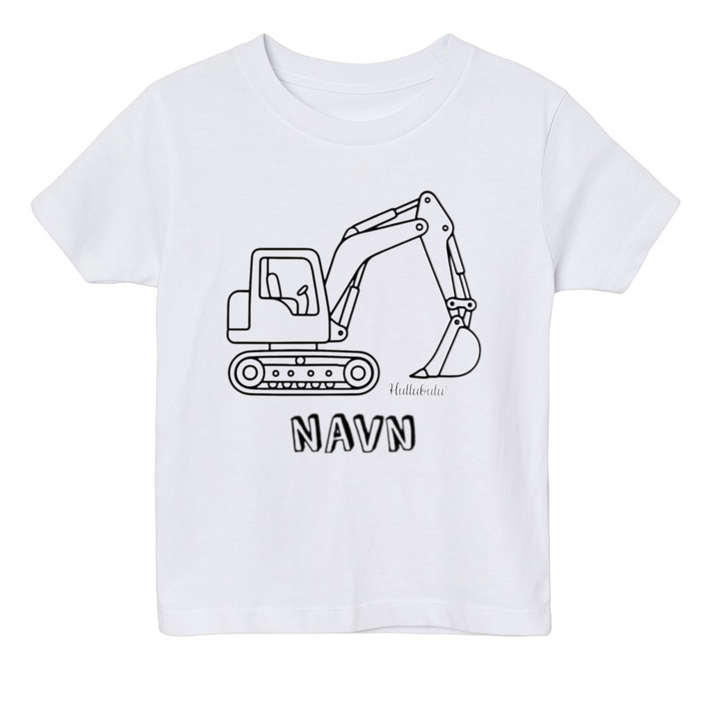 2 stk farvelæg t-shirt med en pakke tusser