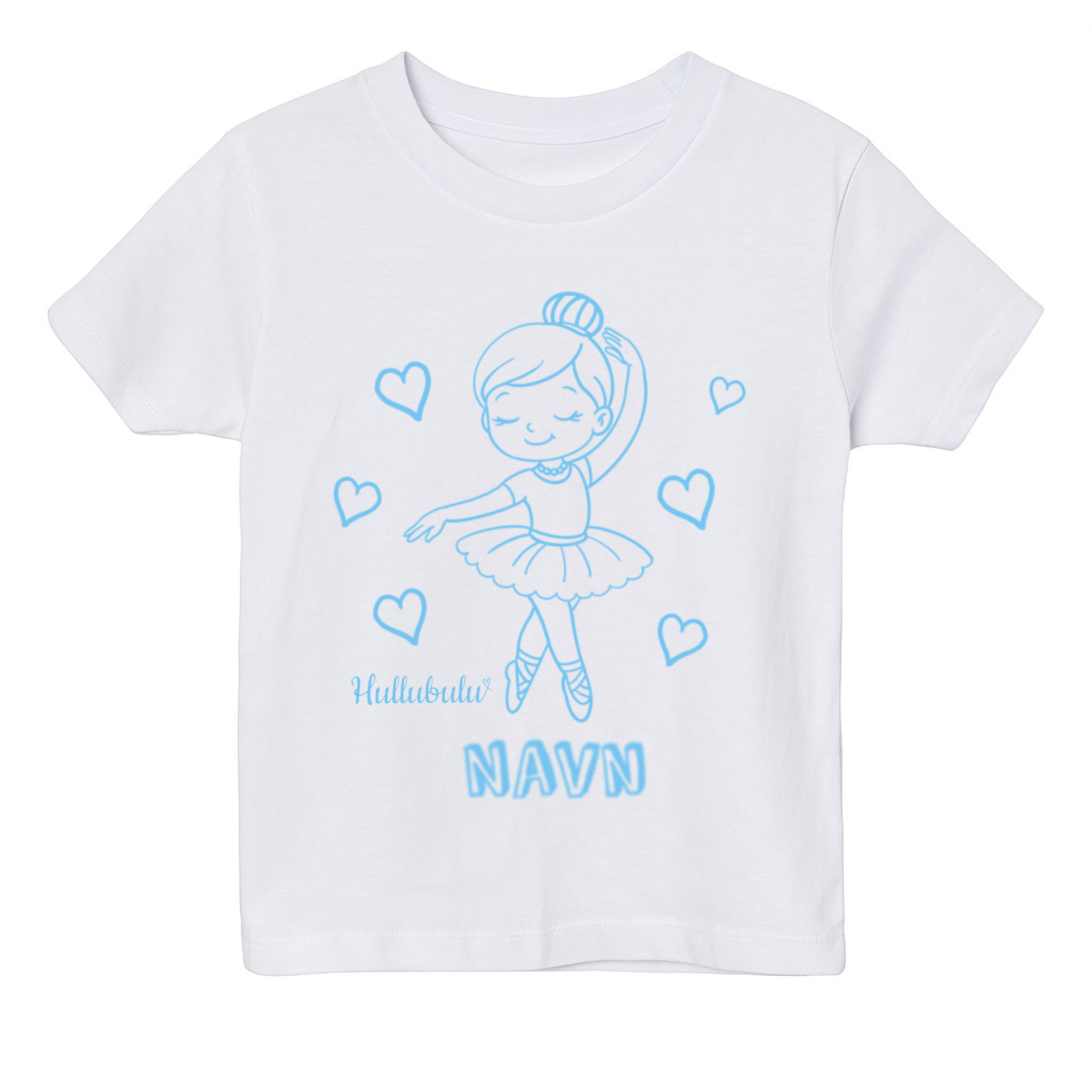 Farvelæg t-shirt - Ballerina (inkl. tusser