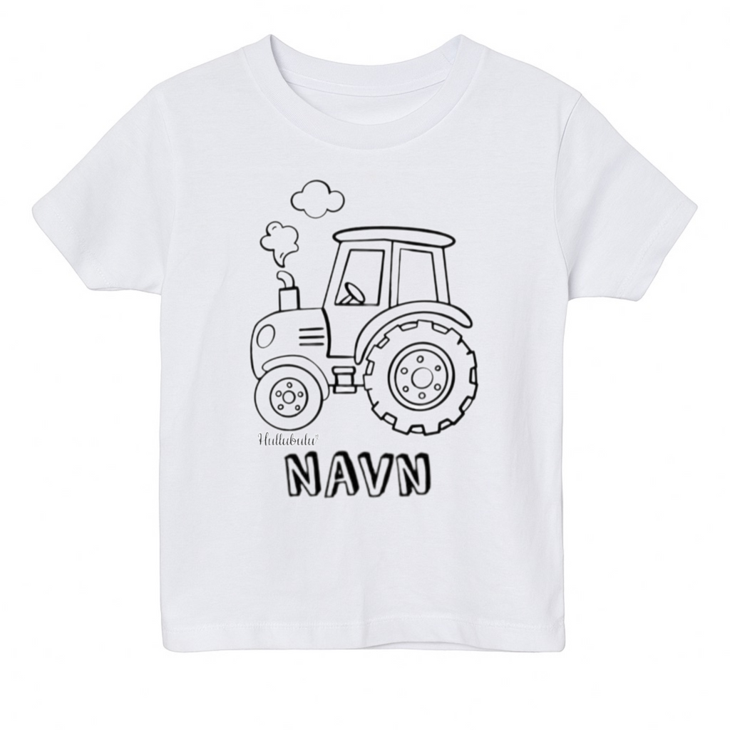 2 stk farvelæg t-shirt med en pakke tusser
