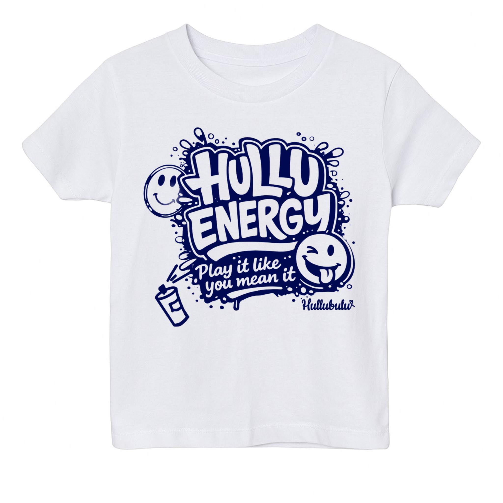 Farvelæg t-shirt - Hullu energy (inkl. tusser)