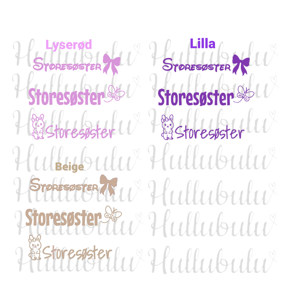 Storesøster t-shirt