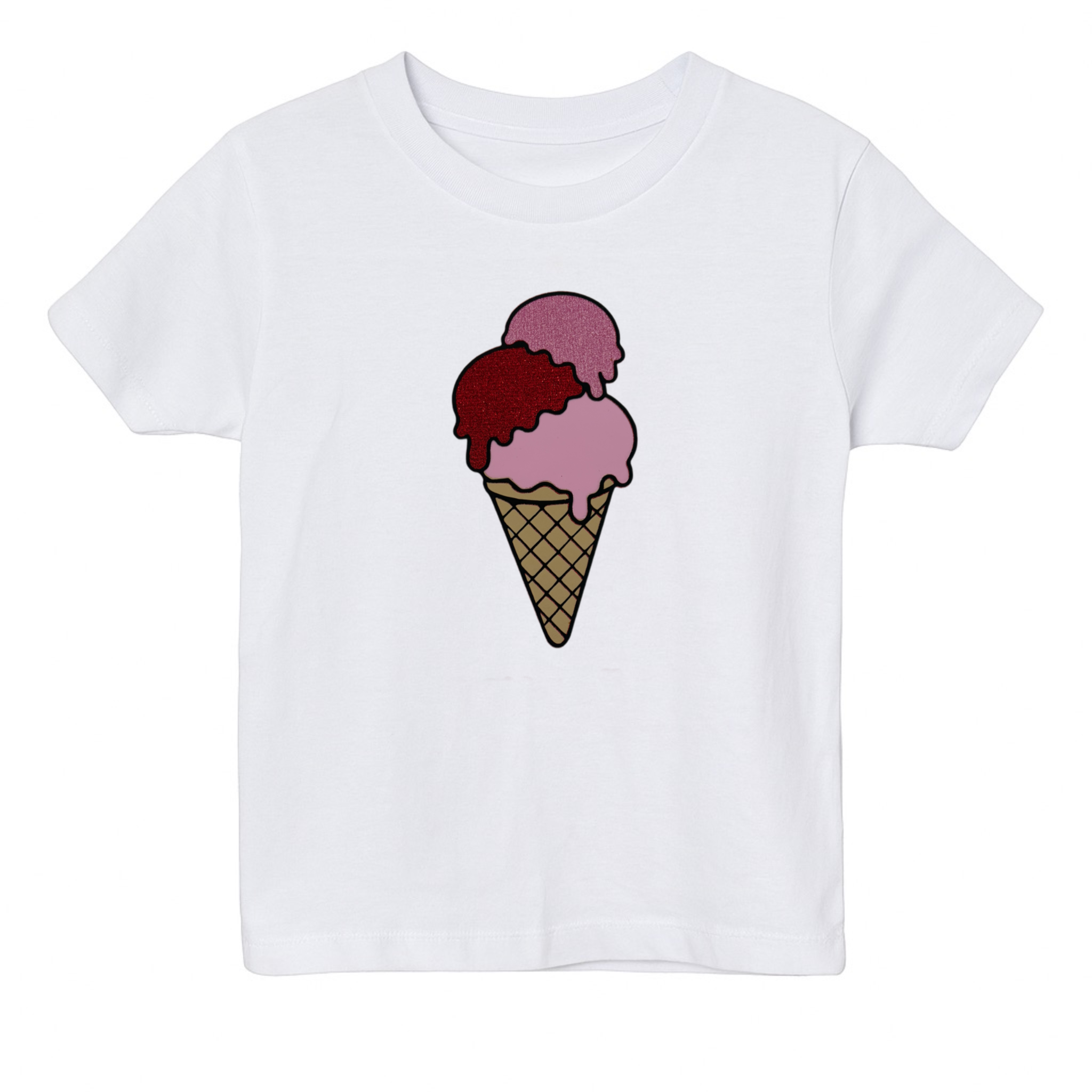 Ice cream glimmer t-shirt