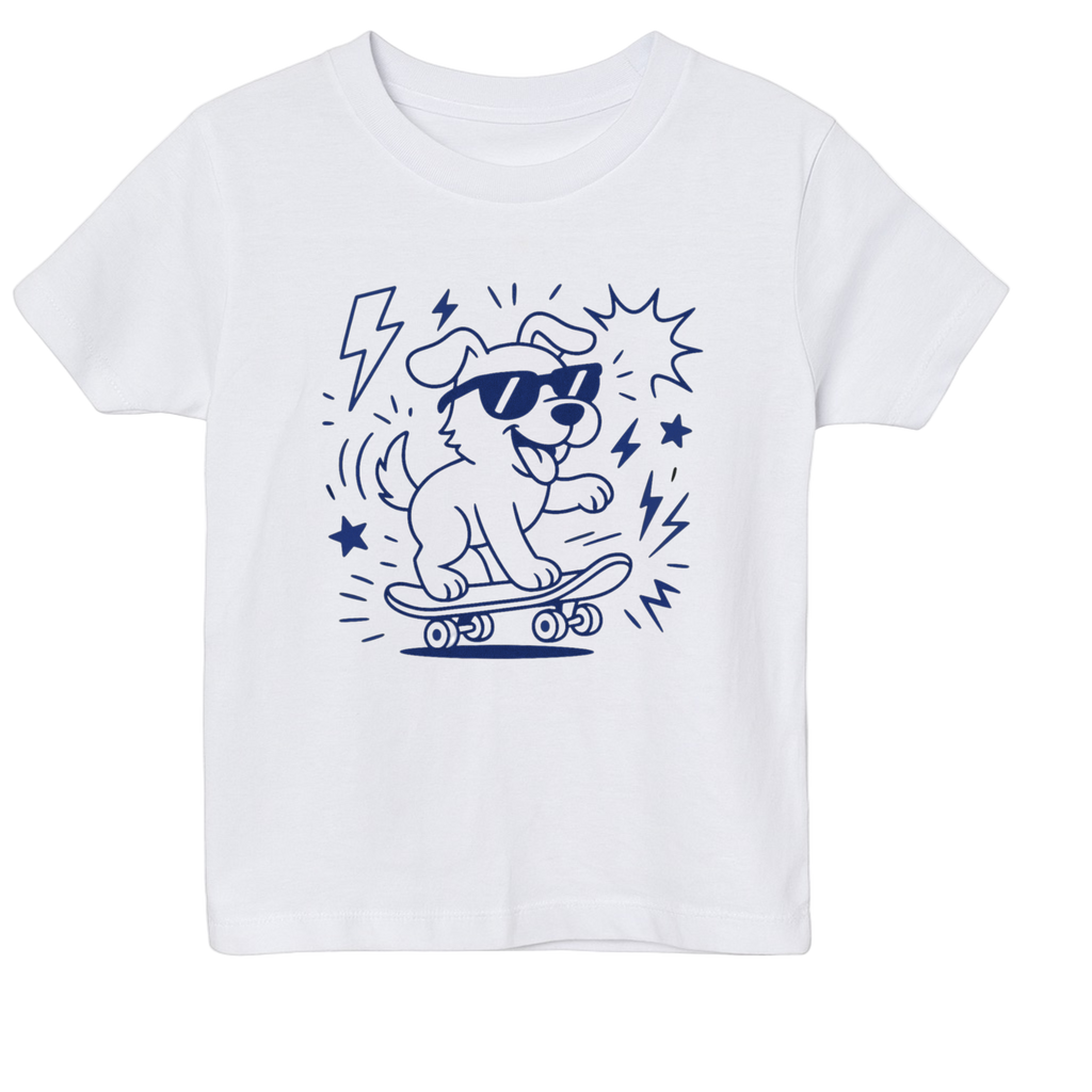 2 stk farvelæg t-shirt med en pakke tusser