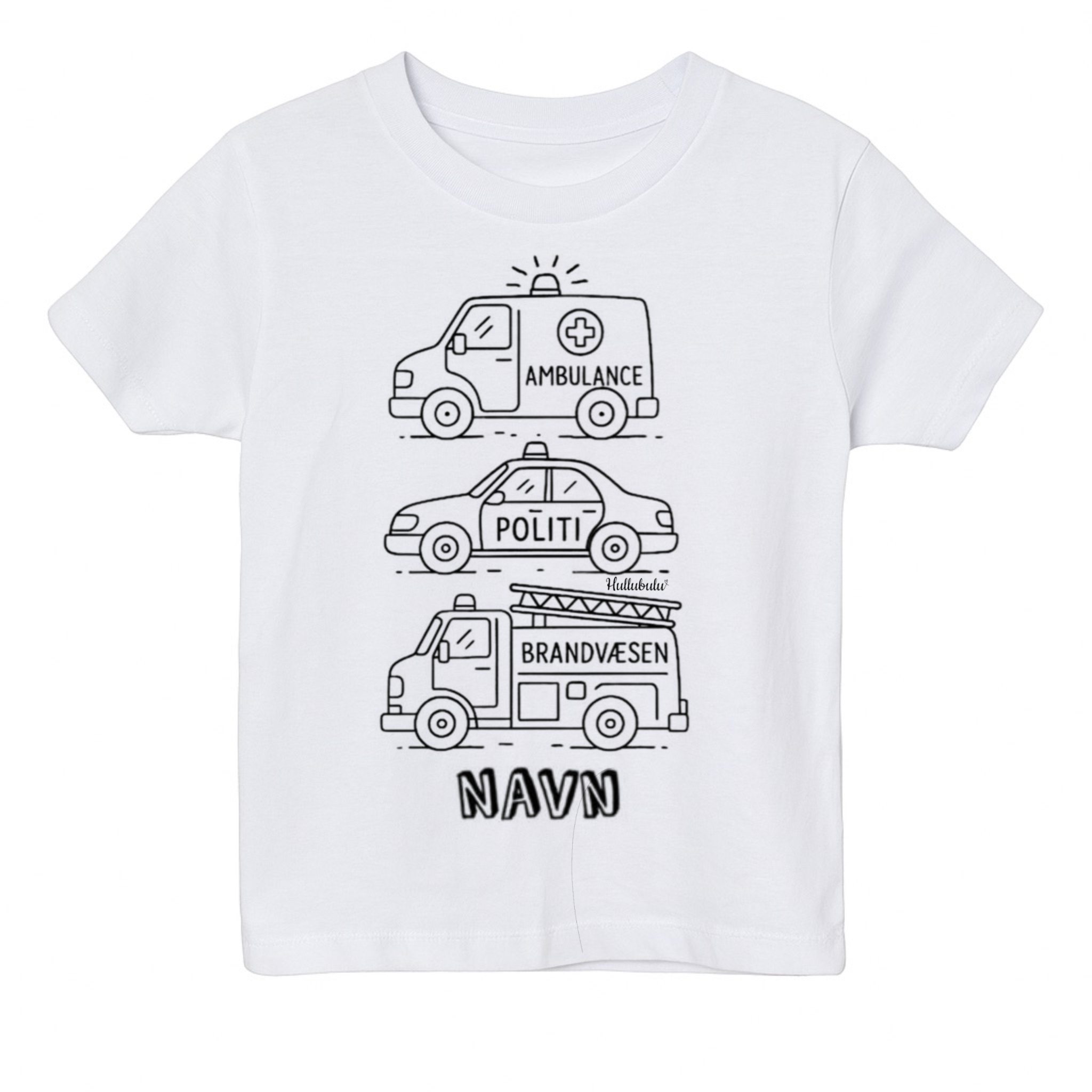 Farvelæg t-shirt - Udrykning (inkl. tusser)