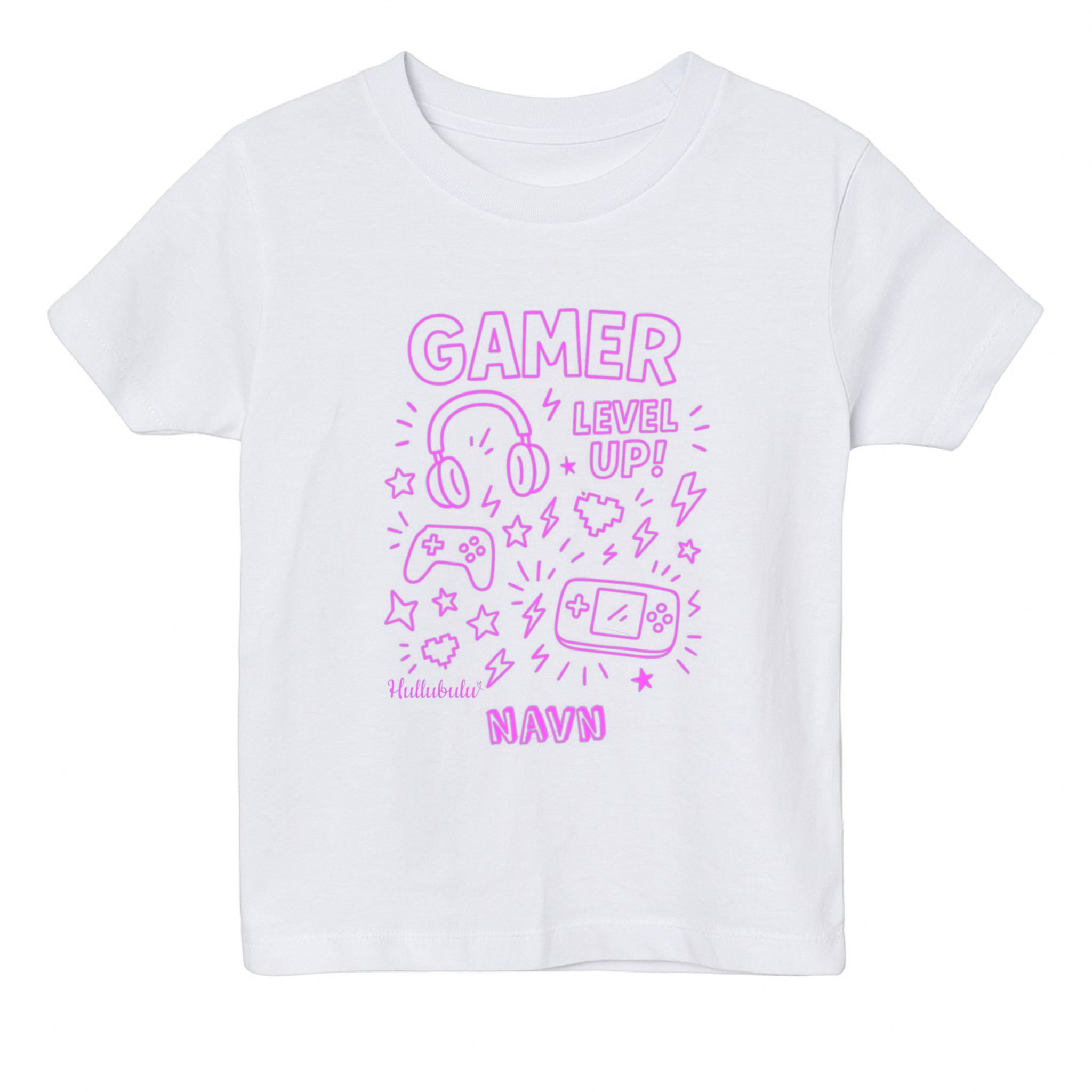 Farvelæg t-shirt - Gamer (inkl. tusser)