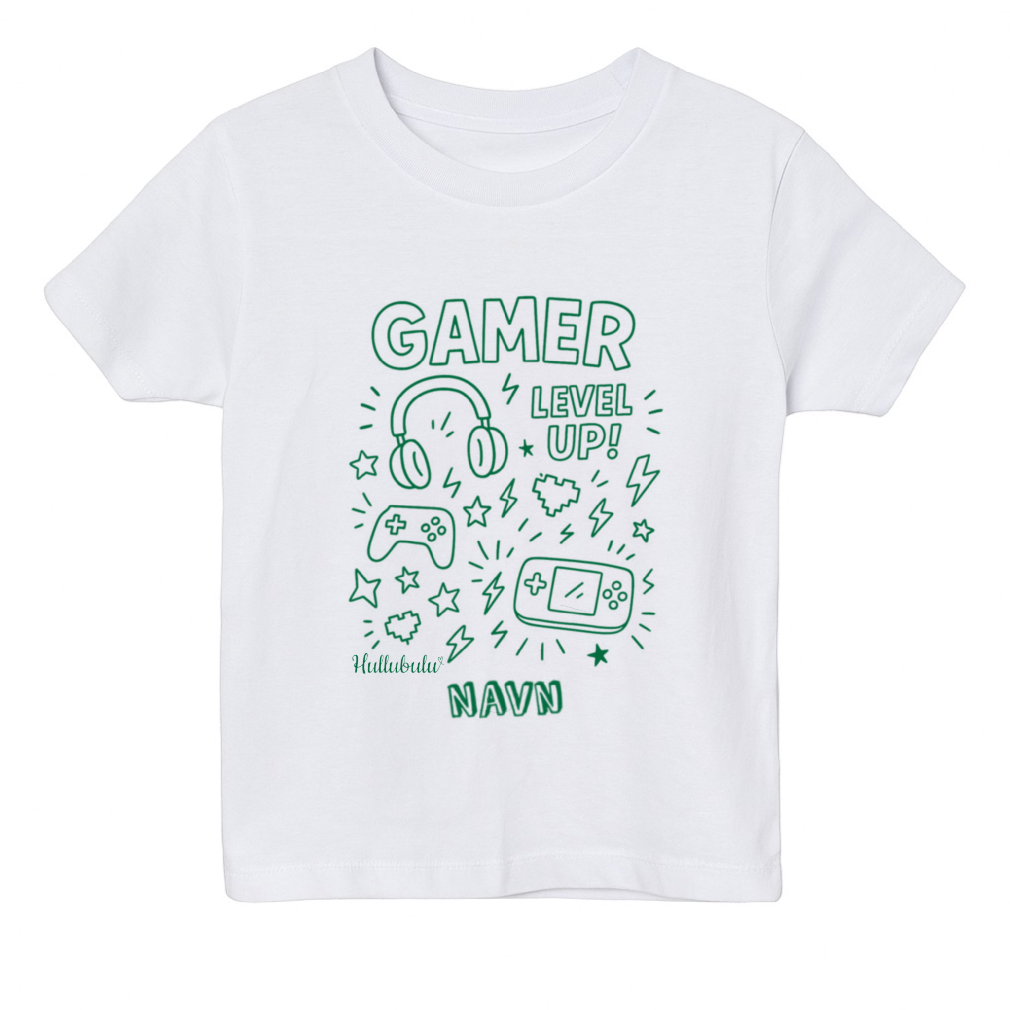 Farvelæg t-shirt - Gamer (inkl. tusser)
