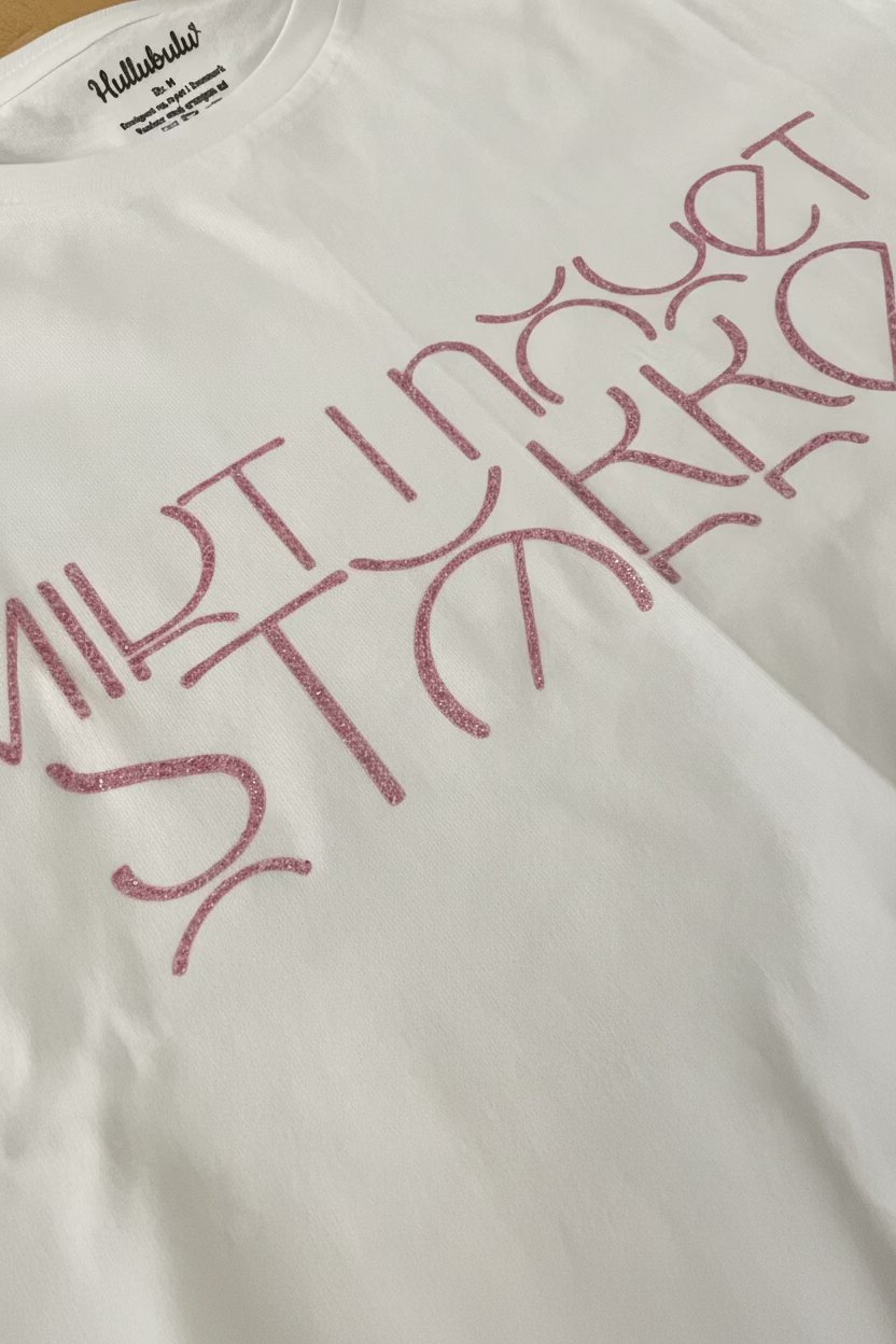 Midt i noget større t-shirt